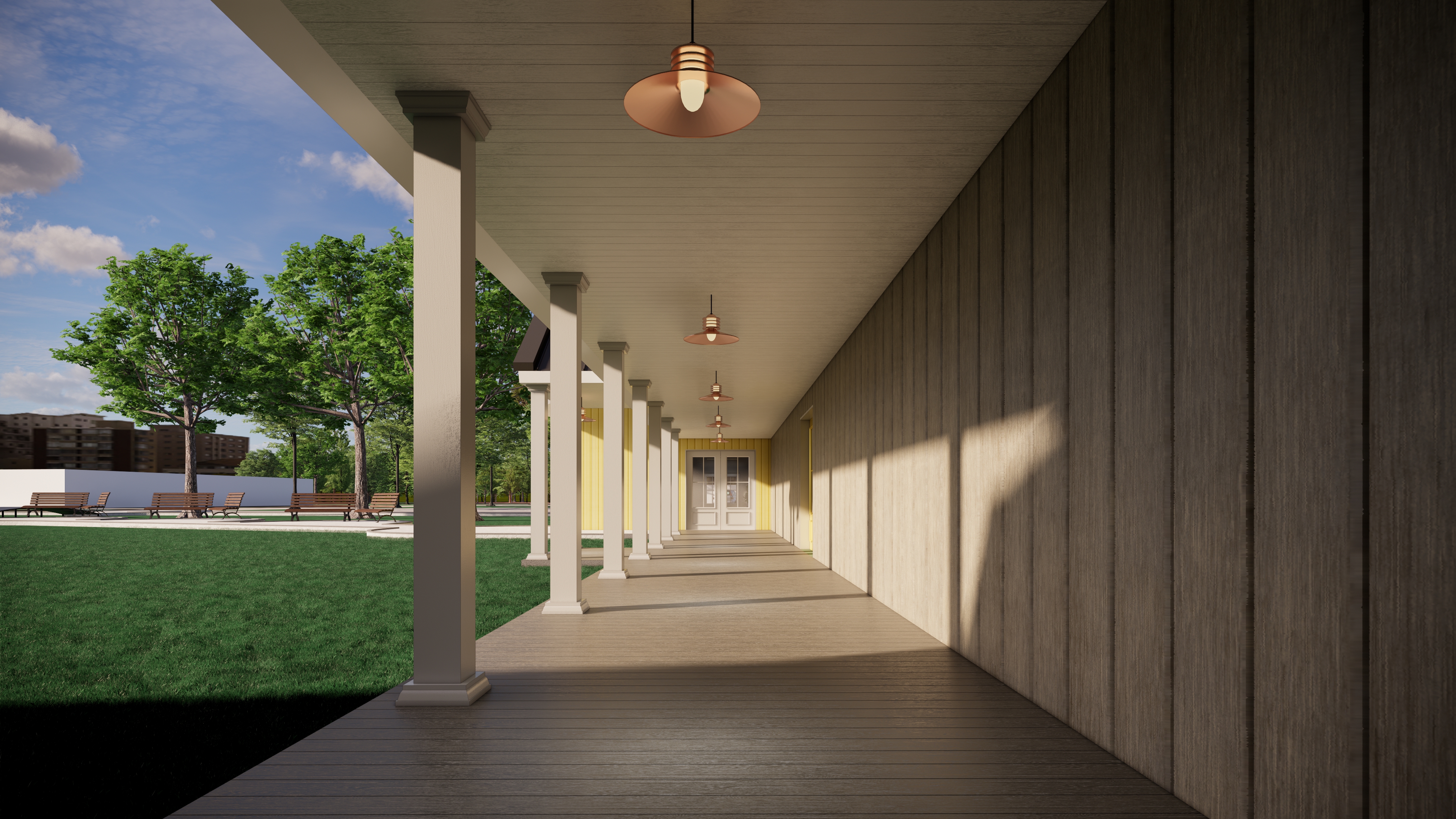 Entry Landscaping Concept